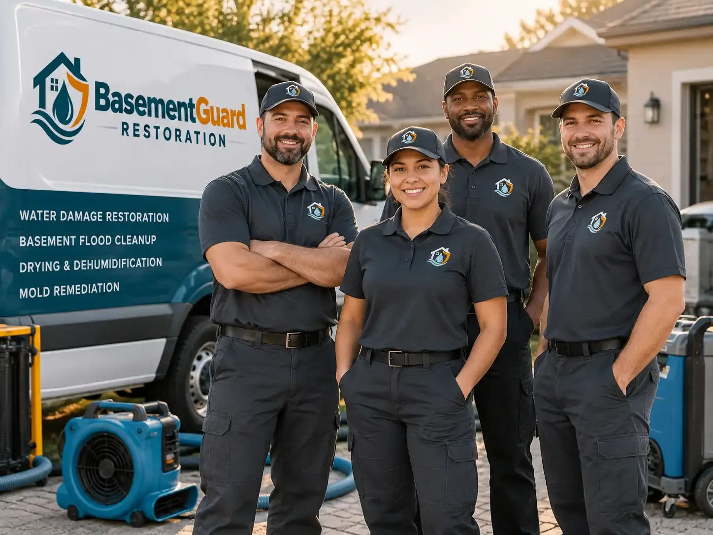 Basement Water Damage Restoration company in Selfridge, ND